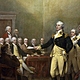 General george washington resigning his commission
