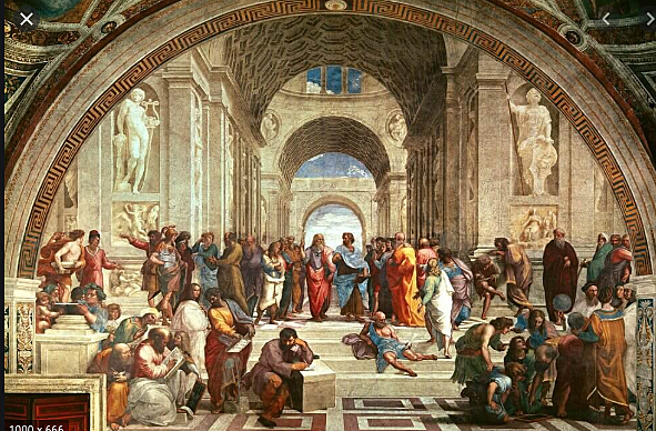The School of Athens Painting (Renaissance Art/Artists)
