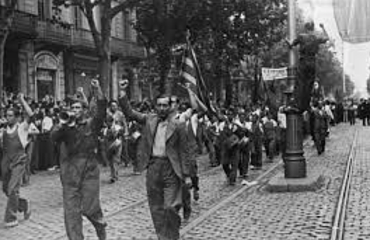 Insurréction éclate en Espagne