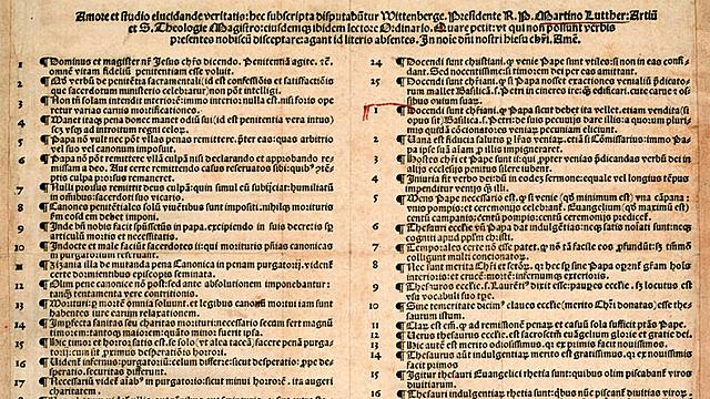 Martin's 95 Theses
