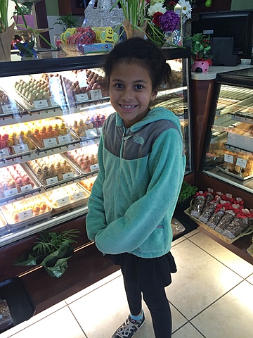 My birthday when I was nine