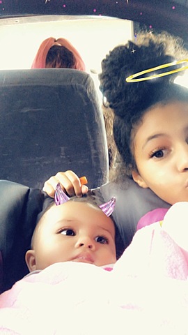 When I met my baby sister