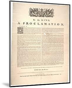 the proclamation of 1763