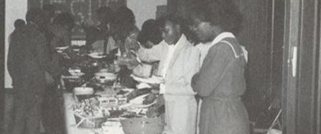 Church services are held in the building