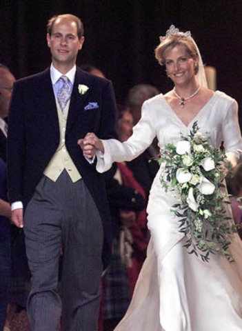 Prince Edward and Sophie Rhys-Jones