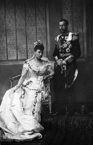 King George V marries Queen Mary