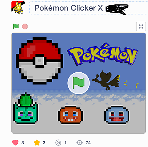 Got 74 views on one of my games.