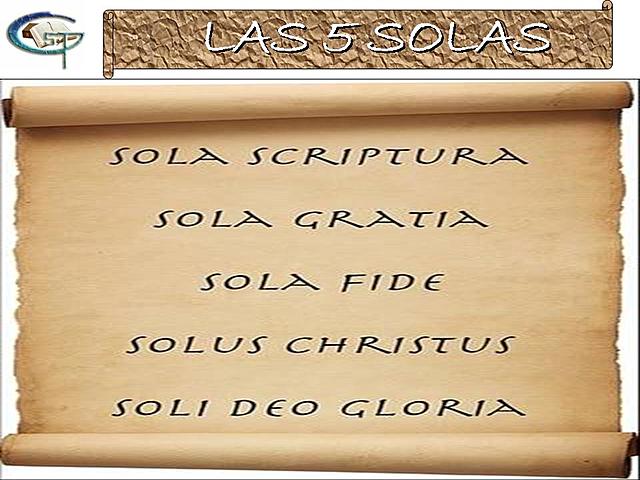 Las 5 solas