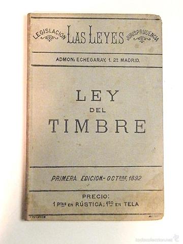 Ley del timbre