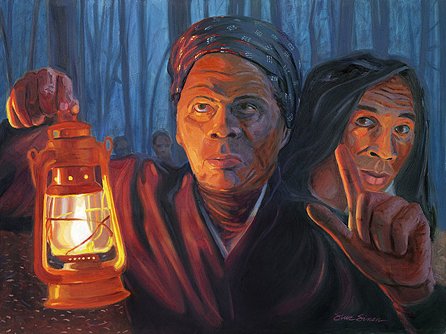 Harriet Tubman escapes to Philadelphia