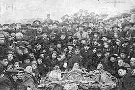 Bolsheviks seized control from Czar Nicholas ll