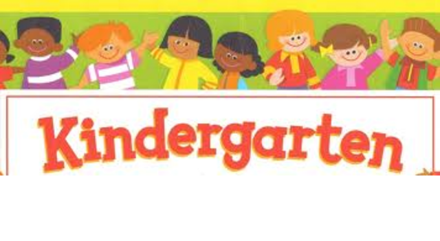 started kindergarten