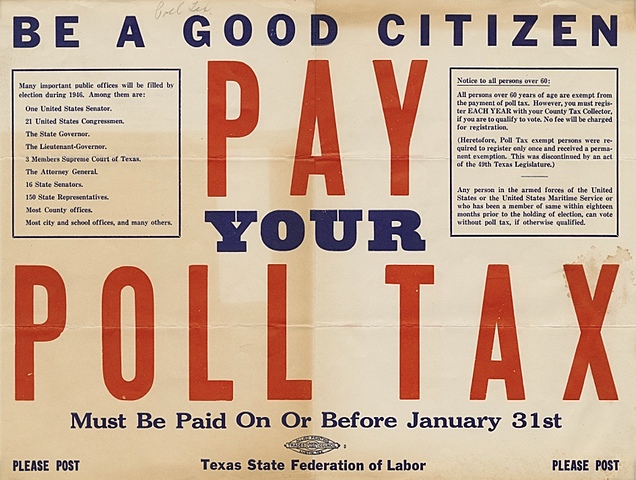 Poll Taxes