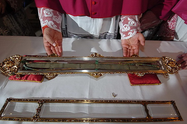 The relic of Mary's Holy Belt of the Catholic Church