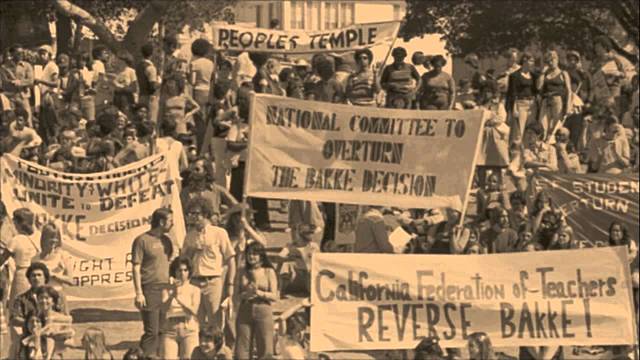 Regents of the University of California v. Bakke 1978