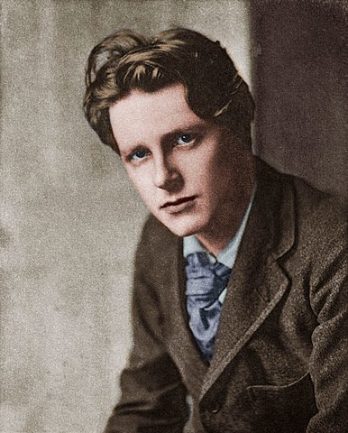 Rupert Brooke publishes T"he Soldier"