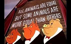 Orwell publishes "Animal Farm"
