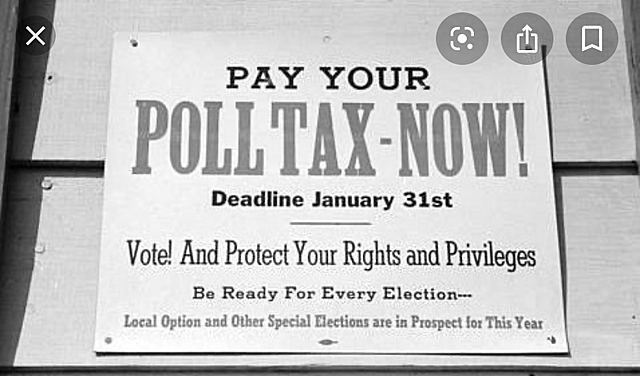Poll Taxes