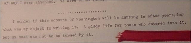 End of 1845-47 Diary of Elizabeth Dixon
