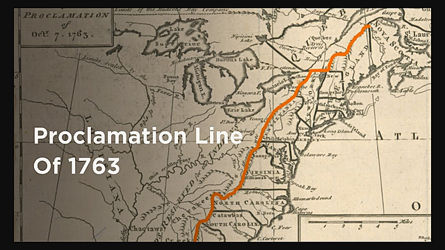 The Proclamation of 1763
