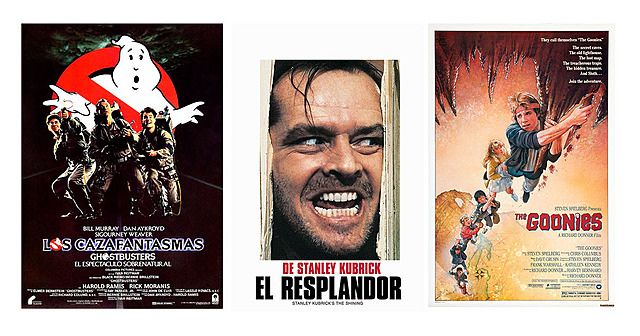 AÑOS 80  CARTELES CINEMATOGRÁFICO