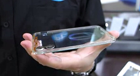 The One Sided Clear Phone
