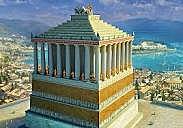 El Mausoleo de Halicarnaso.