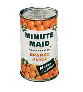 Coca Cola Purchases The Minute Maid Corporation