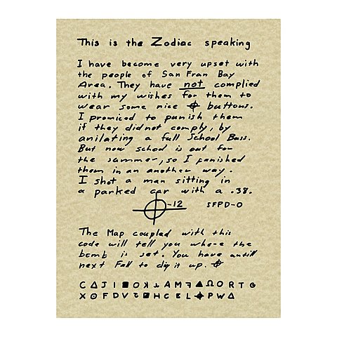 First communication of letters made