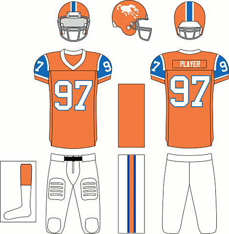 Broncos Change Uniforms