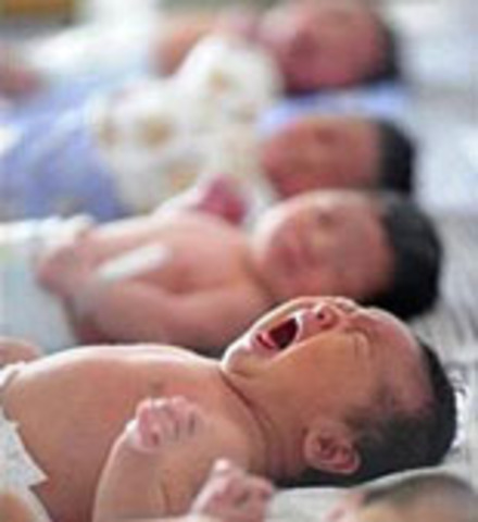 Population radically increases.