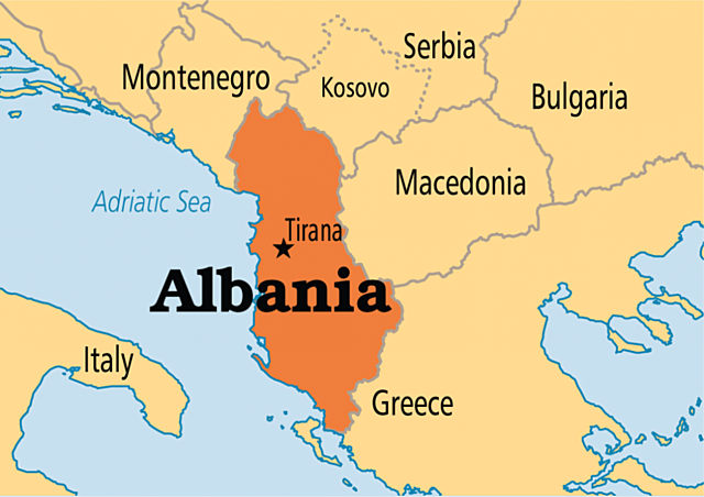 Invasión de Albania.