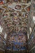 Michelangelo paints the Sistine Chapel