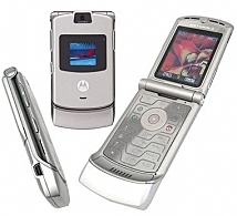 MOTOROLA V3 GRIS SILVER LIBRES