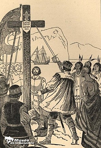 Arrivée de Jacques Cartier