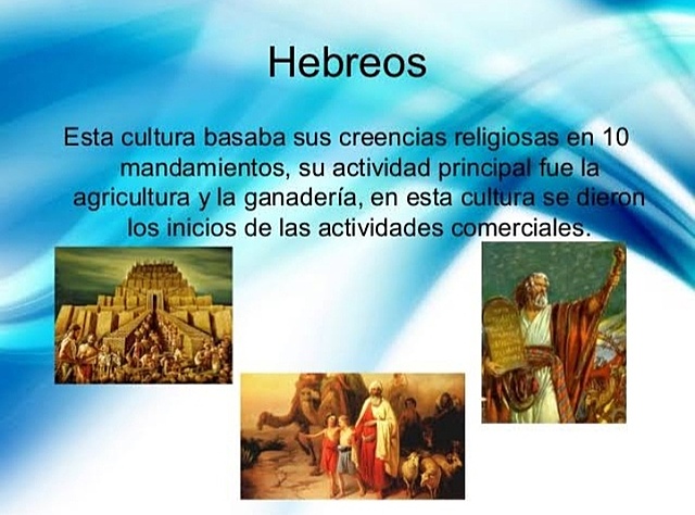 Los Hebreos (1200 A.C)