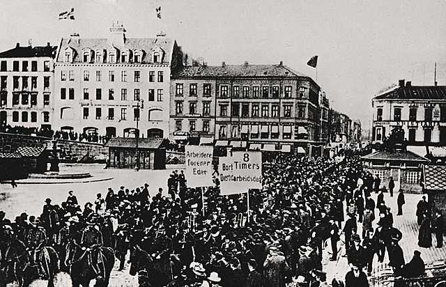 Viktige hendelser i Norge i mellomkrigstiden.