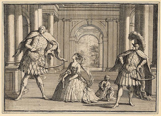 The first opera was created