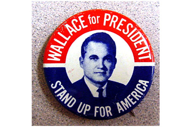 George Wallace shot while campaigning