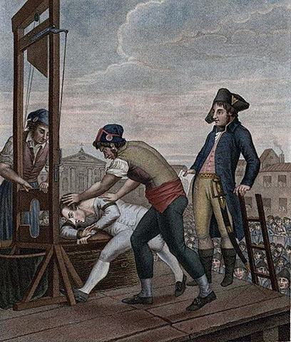 Execution of Robespierre/ End of Reign of Terror