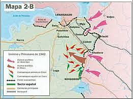 Contraofensiva soviética en el frente oriental.