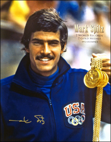 Mark Spitz Wins Seven Gold Medals