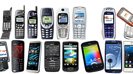 Timeline: La evolución de los celulares (1983-2018)
