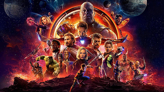 7.- AVENGERS INFINITY WAR
