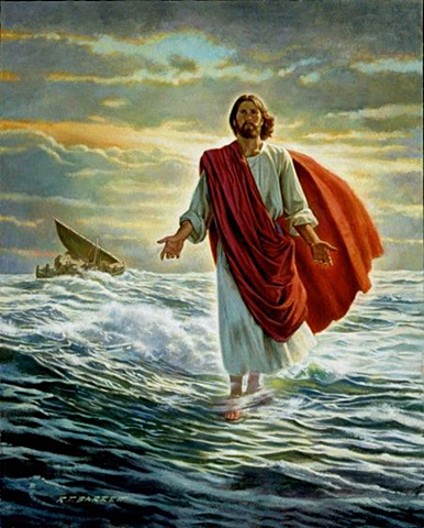 Jesus Walks on Water