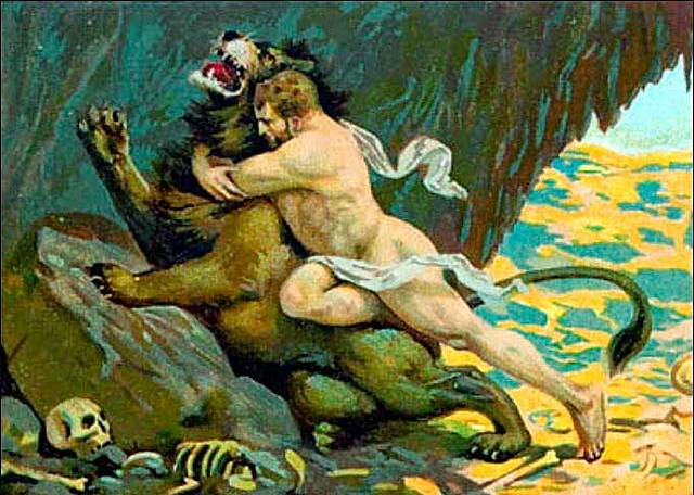 Primer trabajo: El león de Nemea