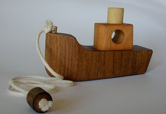 Wooden Pull Toys are Produced
