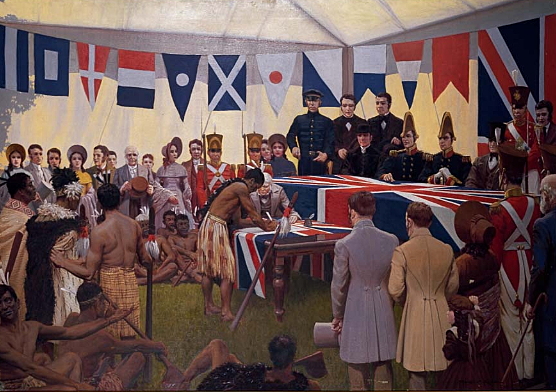 Signing of Treaty