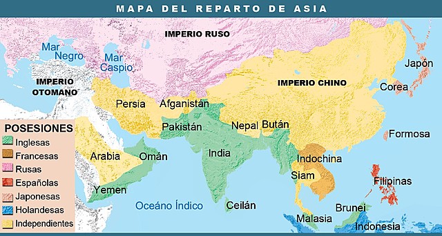 El Reparto de Asia