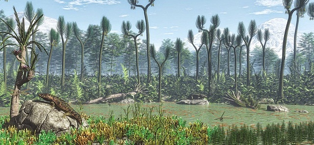 carbonifero (quinto periodo era paleozoica)